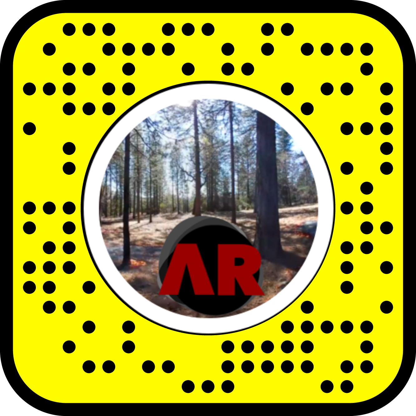Cultural burning Snapchat filter QR code